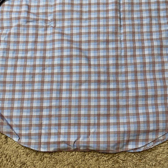 Brooks Brothers Regent 1818 Mens Work Dress Button Up Down Size Med 15.5 Shirt - Picture 10 of 10